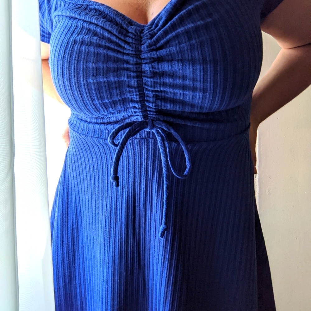 Electric Blue Dress